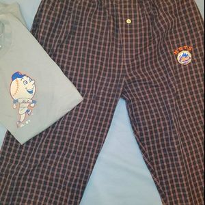 MLB METS Men's Pajama Combo